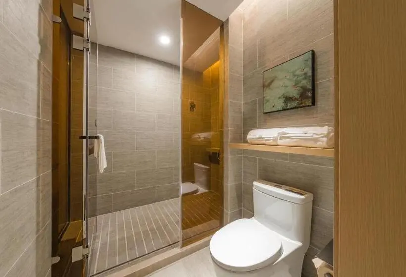 キングサイズベッドのスタンダードルーム, Atour Hotel Nanjing Olympics Sports Center Cbd
