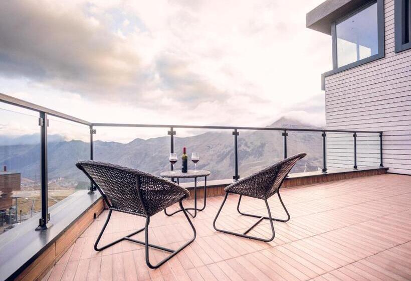 اتاق استاندارد با تراس, Ati Ambavi Botique Hotel Gudauri