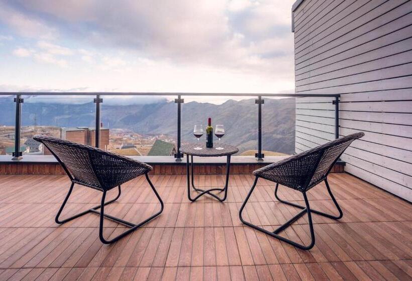 اتاق استاندارد با تراس, Ati Ambavi Botique Hotel Gudauri