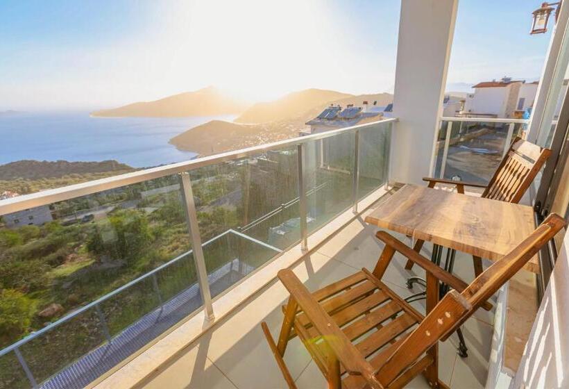 디럭스 테라스 룸 바다 전망, Su Butik