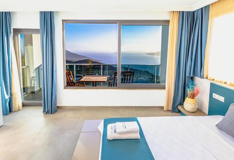 豪华海景房带阳台, Su Butik