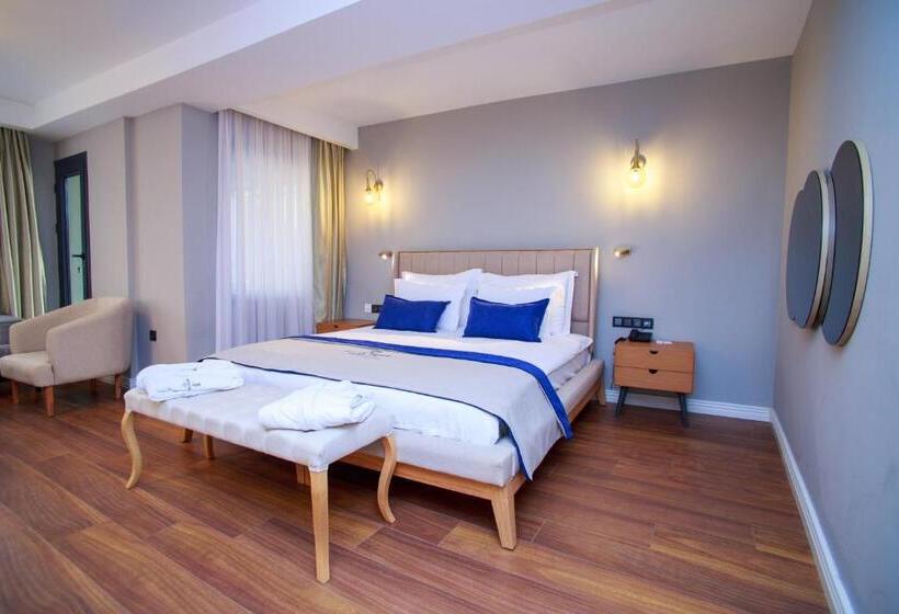 חדר דלוקס עם מרפסת, Mitte Port Hotel Konak Izmir
