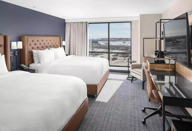 اتاق استاندارد با 2 تخت دوبل, Courtyard By Marriott Portland Downtown/waterfront