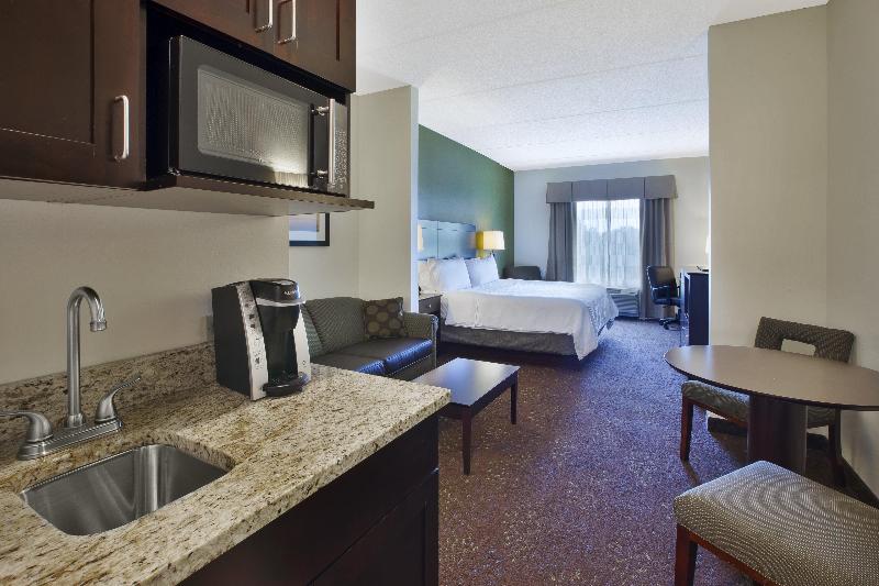 带大床的套房, Holiday Inn Express & Suites Geneva Finger Lakes, An Ihg