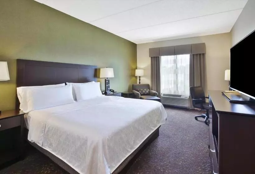 キングサイズベッドのスタンダードルーム, Holiday Inn Express & Suites Geneva Finger Lakes, An Ihg