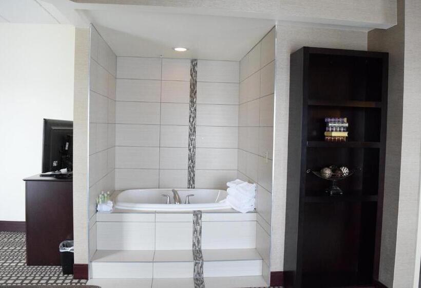 带按摩浴盆的套房, Holiday Inn Express & Suites Geneva Finger Lakes, An Ihg