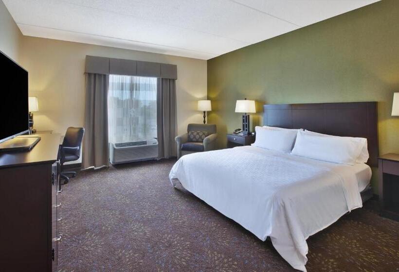 适合残疾人士使用的带超级大床的标准间, Holiday Inn Express & Suites Geneva Finger Lakes, An Ihg