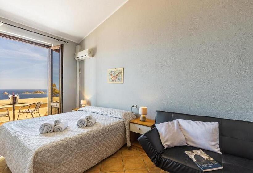 חדר סטנדרט עם מרפסת, Ostello Bellavista