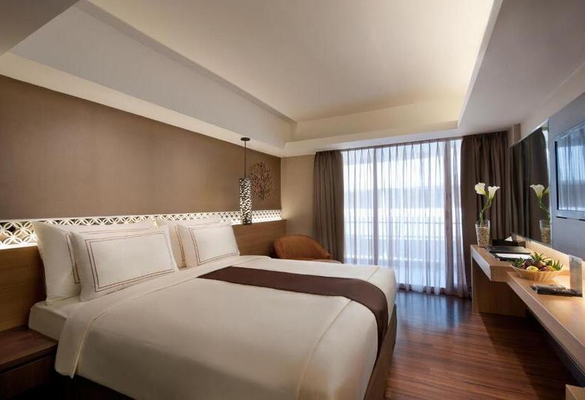 חדר דחוקס עם מיטת קינג, Ramada By Wyndham Bali Sunset Road Kuta