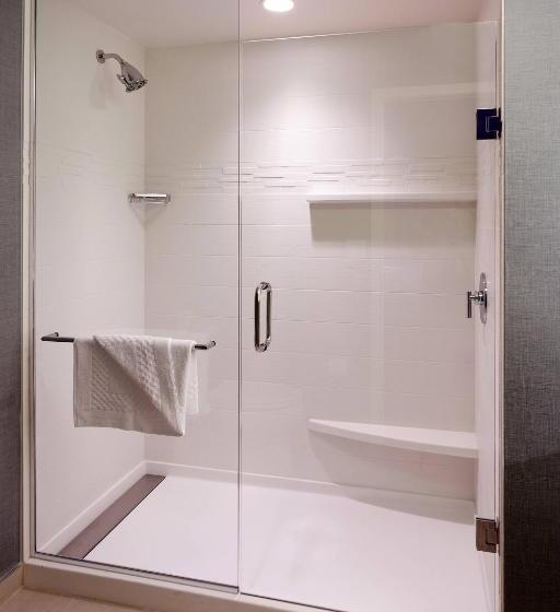 带大床的标准工作室, Residence Inn Salt Lake City Murray