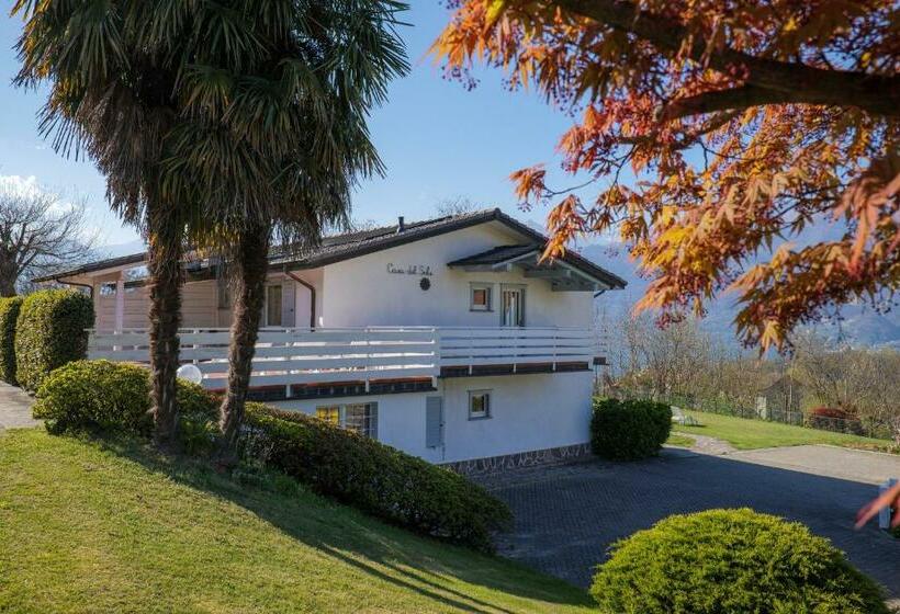 带1个卧室带花园景观的公寓, Casa Del Sole