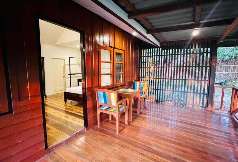 غرفة عائلية مطلّة علي الحديقة, Marina Resort Koh Phayam Ranong