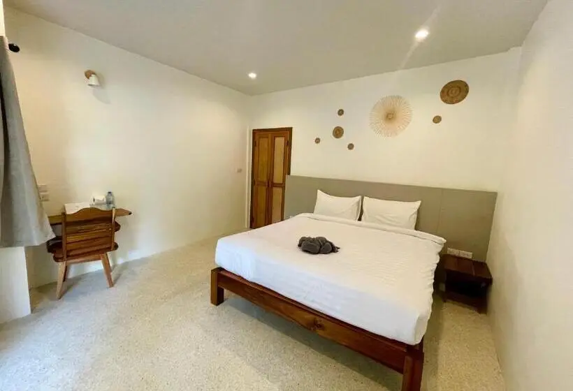 バンガローの２ベッドスタンダードルーム, Marina Resort Koh Phayam Ranong