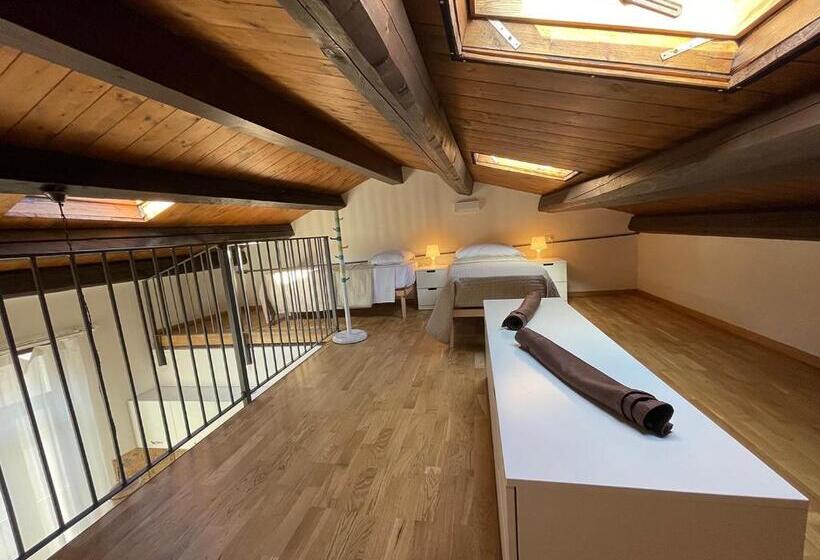 דירת פנטהאוז 1 חדרי שינה, B&b Sacca