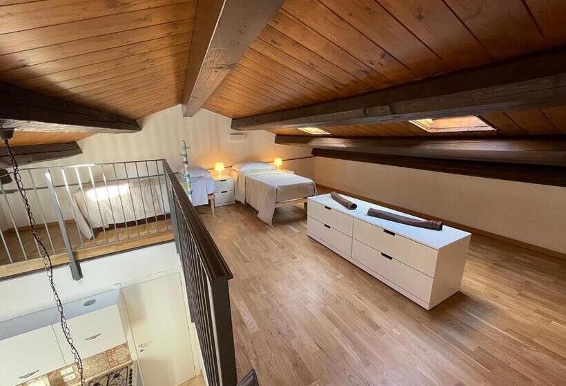 דירת פנטהאוז 1 חדרי שינה, B&b Sacca