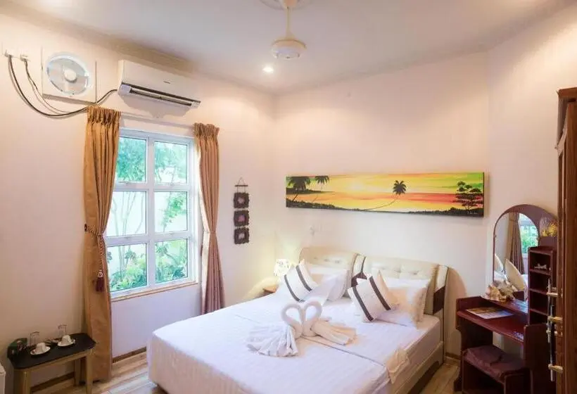 اتاق استاندارد با چشم‌انداز باغ, Coral Queen Villa, Ukulhas