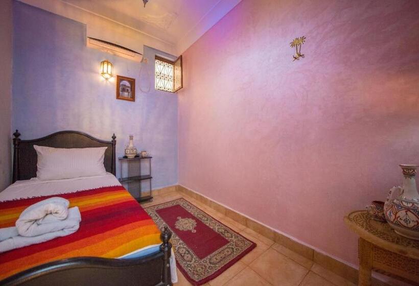 标准单人间共用浴室, Riad Haddaji Fes