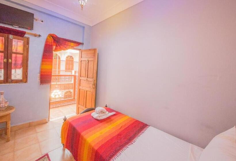 标准单人间共用浴室, Riad Haddaji Fes