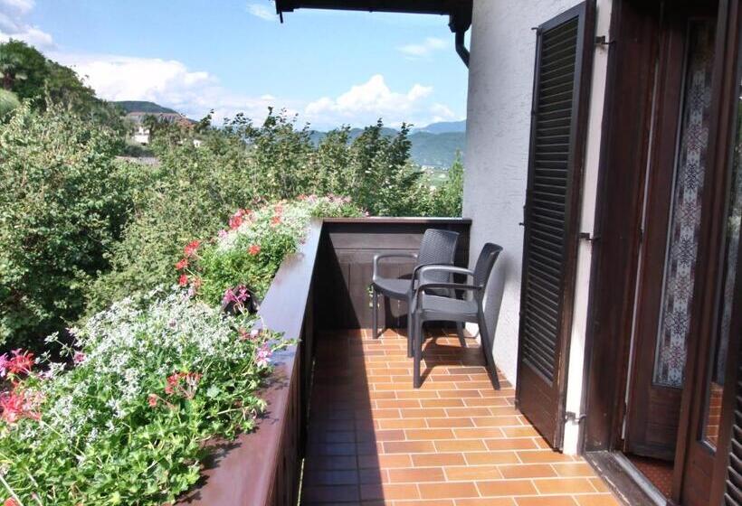 标准间带阳台, Garni Runggner Traubenhof
