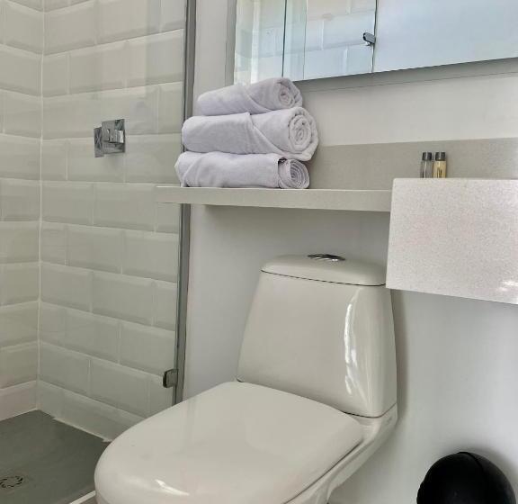 חדר סטנדרט נוף לים עם מרפסת, 3h Hotel Rodadero Santa Marta