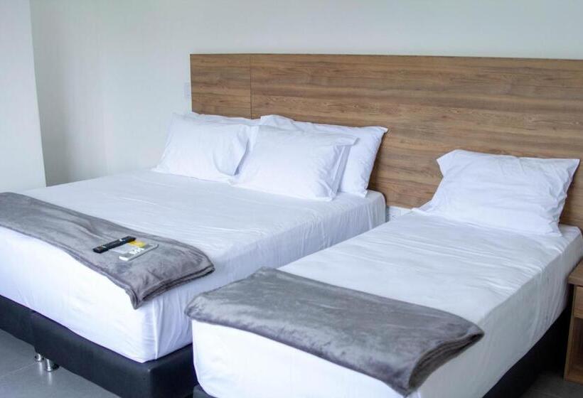 חדר סטנדרט נוף להרים, 3h Hotel Rodadero Santa Marta