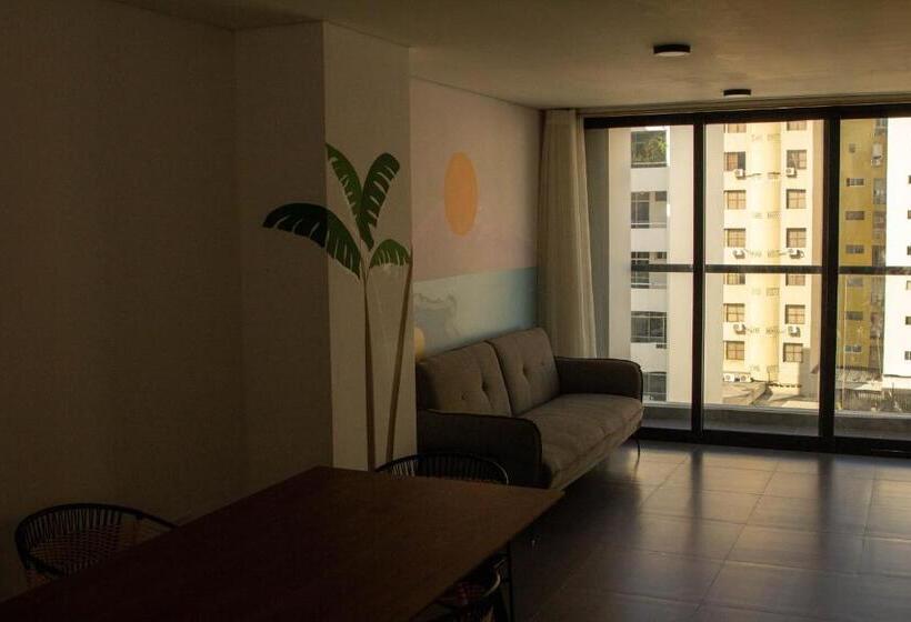 침실 1개 발코니 아파트, 3h Hotel Rodadero Santa Marta