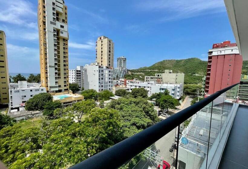 חדר דחוקס עם מיטת קינג, 3h Hotel Rodadero Santa Marta