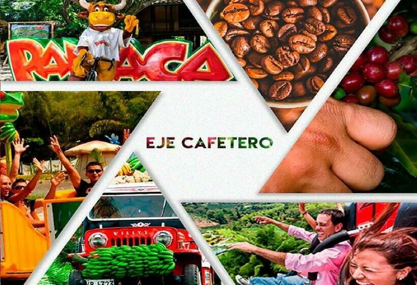 آپارتمان 2 خوابه, Apartahotel En El Eje Cafetero Cerca Al Parque Del Café