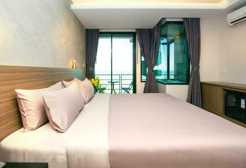 غرفة ديلوكس مطلّة علي البحر مزوَّدة بشُرفة, Seed Boutique