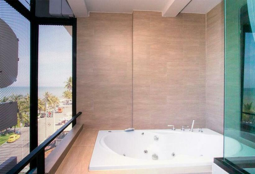 חדר דלוקס עם מרפסת נוף לים, Seed Boutique