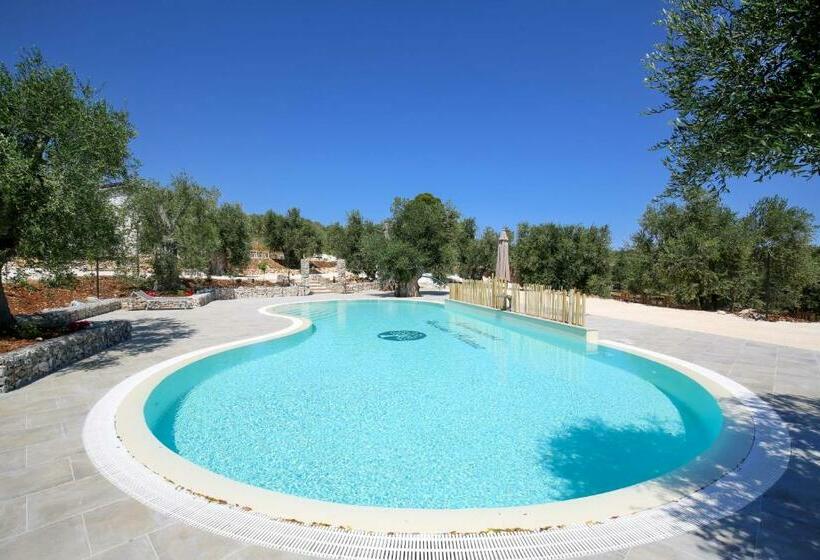 اتاق استاندارد سه تخته با چشم‌انداز استخر, Agriturismo Passione Natura