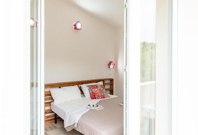 اتاق استاندارد سه تخته با بالکن, Agriturismo Passione Natura