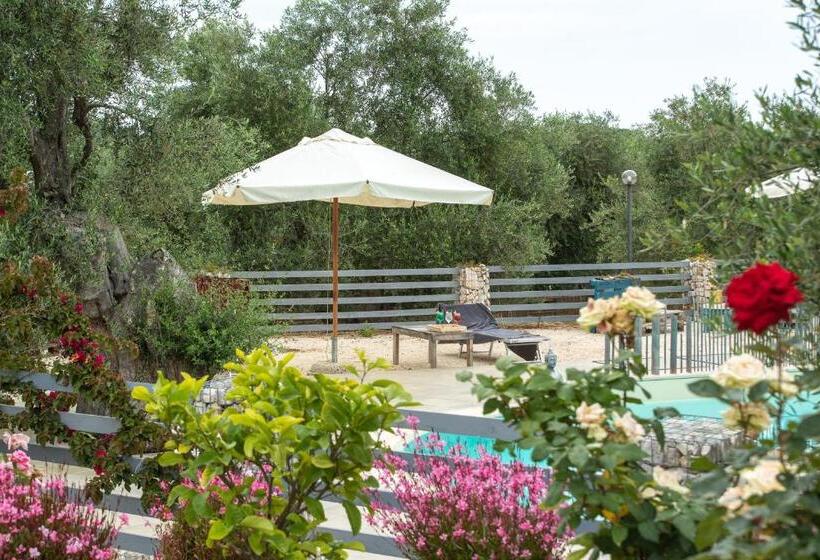 اتاق استاندارد سه تخته با چشم‌انداز استخر, Agriturismo Passione Natura