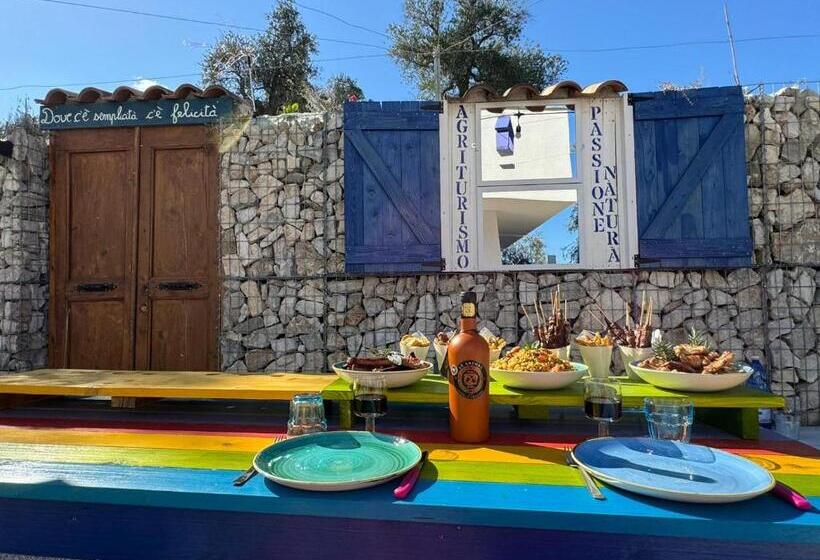 اتاق استاندارد چهارنفره با بالکن, Agriturismo Passione Natura