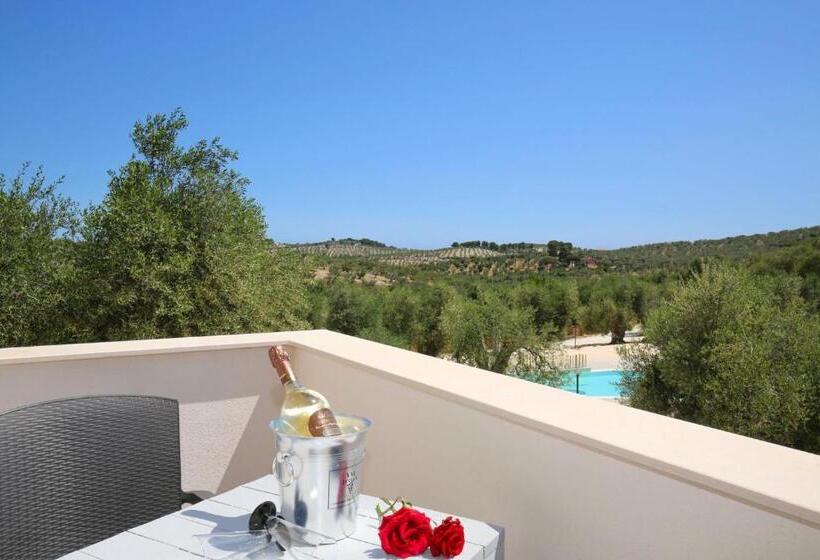 اتاق استاندارد سه تخته با بالکن, Agriturismo Passione Natura