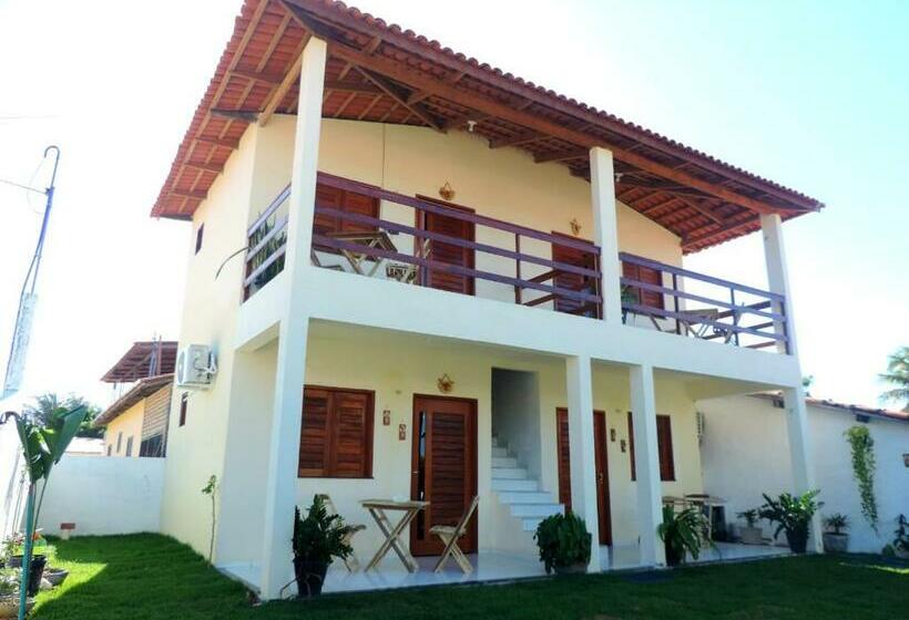 带阳台套房, Suíte Das Flores Em Guajiru