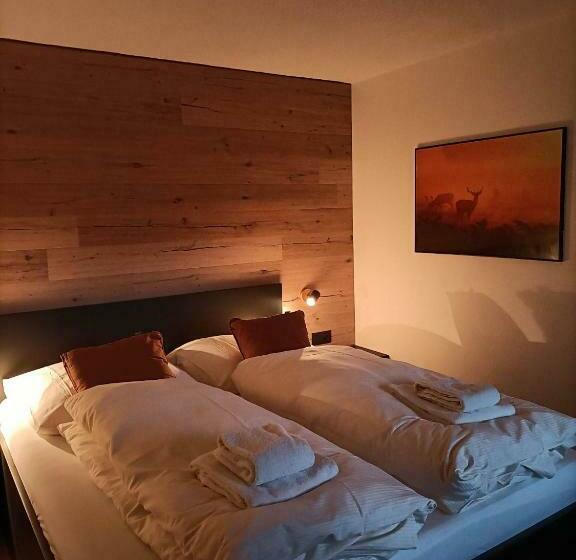 غرفة قياسية سرير كينج, Pension & Ferienwohnungen Haus Edelweiß