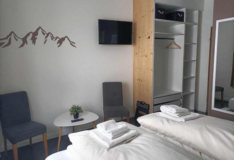 غرفة قياسية سرير كينج, Pension & Ferienwohnungen Haus Edelweiß