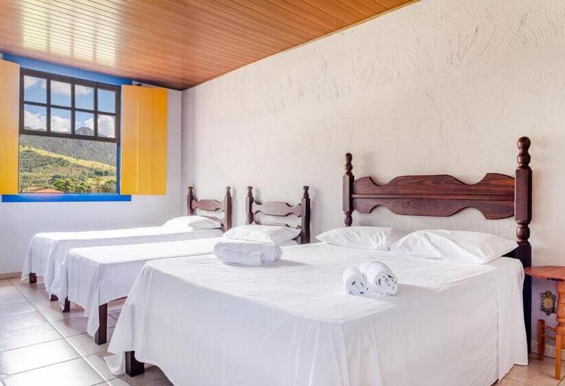 Четырехместный Номер Стандарт, Pousada Jardim Dos Elefantes