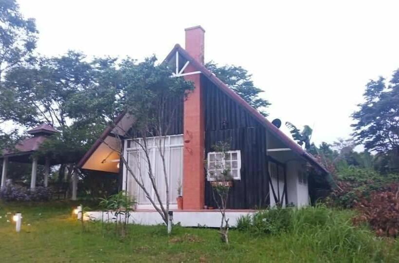 Четырехместный Номер Стандарт Вид на Сад, ไอหมอก ชาเล่ต์