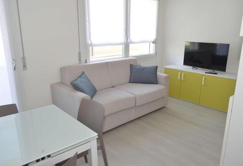 Teraslı 1 Yatak Odalı Daire, Mar60 Apartments