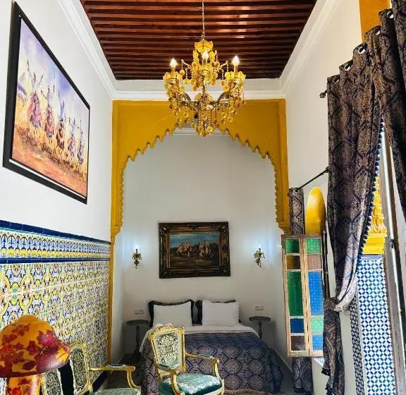 キングサイズベッドのスーペリアルーム, Riad Dar Ouezzani