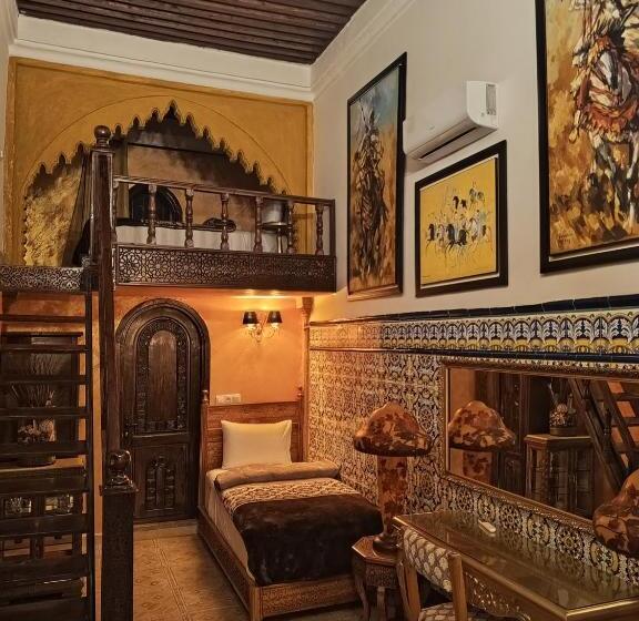 חדר סופריור עם מיטת קינג, Riad Dar Ouezzani