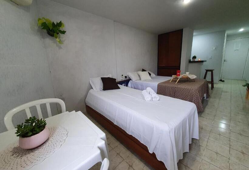 Апартаменты 1 Спальня Вид на Бассейн, Flat Mobiliado Praia, João Pessoa Pb Promoção