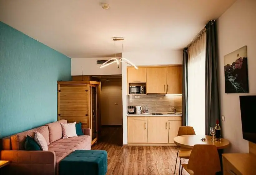 バルコニー付き１ベッドルームアパートメント, Tagore Spa Apart