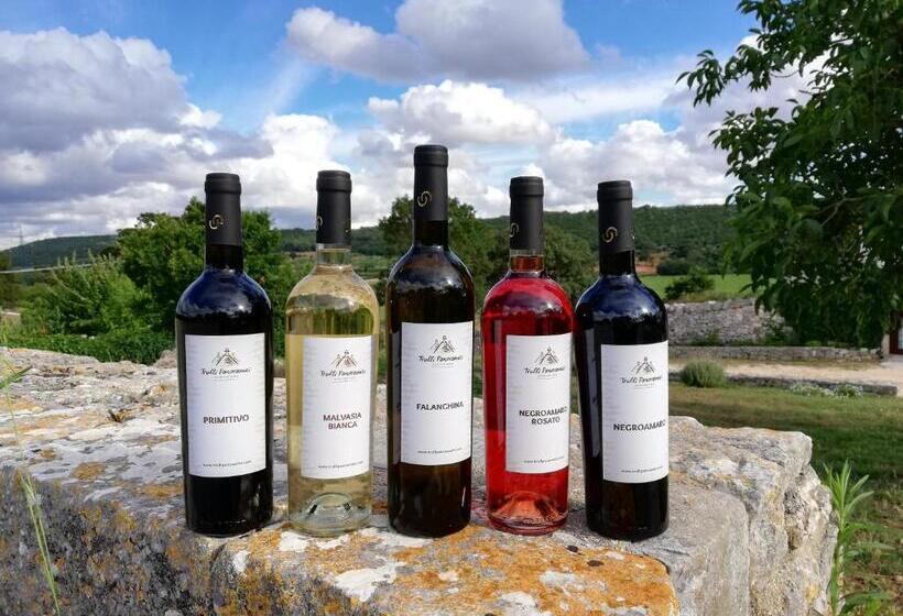 חדר משפחתי נוף לגינה, Trulli Panoramici