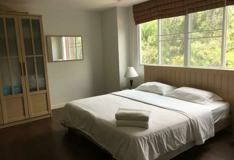 Huoneisto 1 Makuuhuone, Jomtien Beach Penthouses Condo