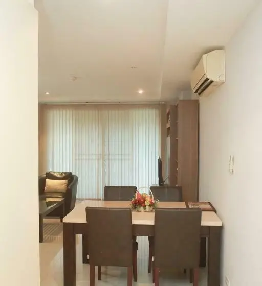 Huoneisto 1 Makuuhuone, Jomtien Beach Penthouses Condo