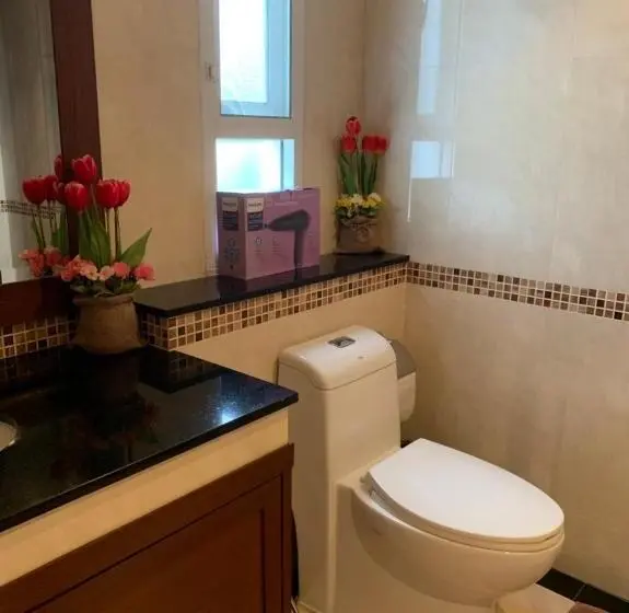 Huoneisto 1 Makuuhuone, Jomtien Beach Penthouses Condo