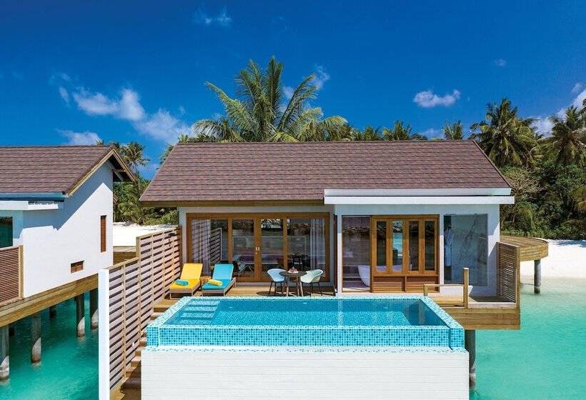 ویلای یک اتاق خوابه با استخر شنا, Atmosphere Kanifushi Premium All Inclusive With Free Transfers